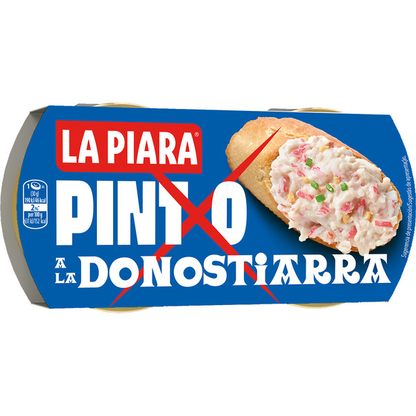 paté pintxo a la donostiarra pack 2 latas 75 g