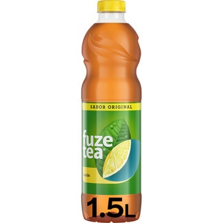 FUZE TEA refresco de té limón sabor original botella 1,5 l