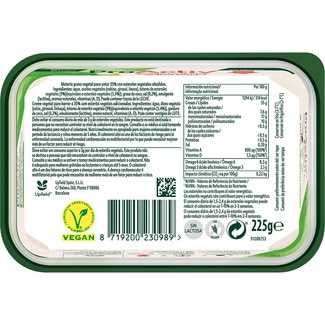 Margarina original sin aceite de palma tarrina 225 g sin gluten sin lactosa - Proactiv