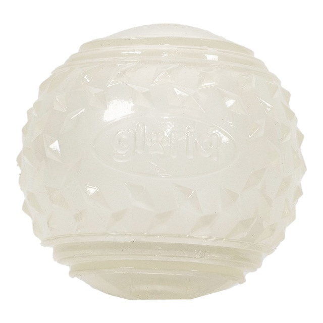 Gloria – Juguete Gloria para perros pelota Mega Squeaker brillo en la oscuridad Play and Run. Talla M