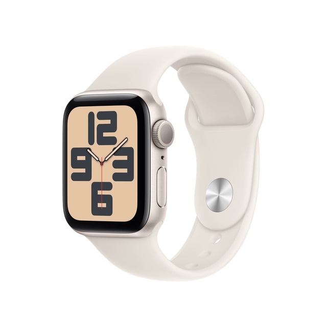 Apple Watch SE GPS 40mm Aluminio Blanco Estrella con correa Deportiva Blanco Estrella M L Apple El Corte Ingles