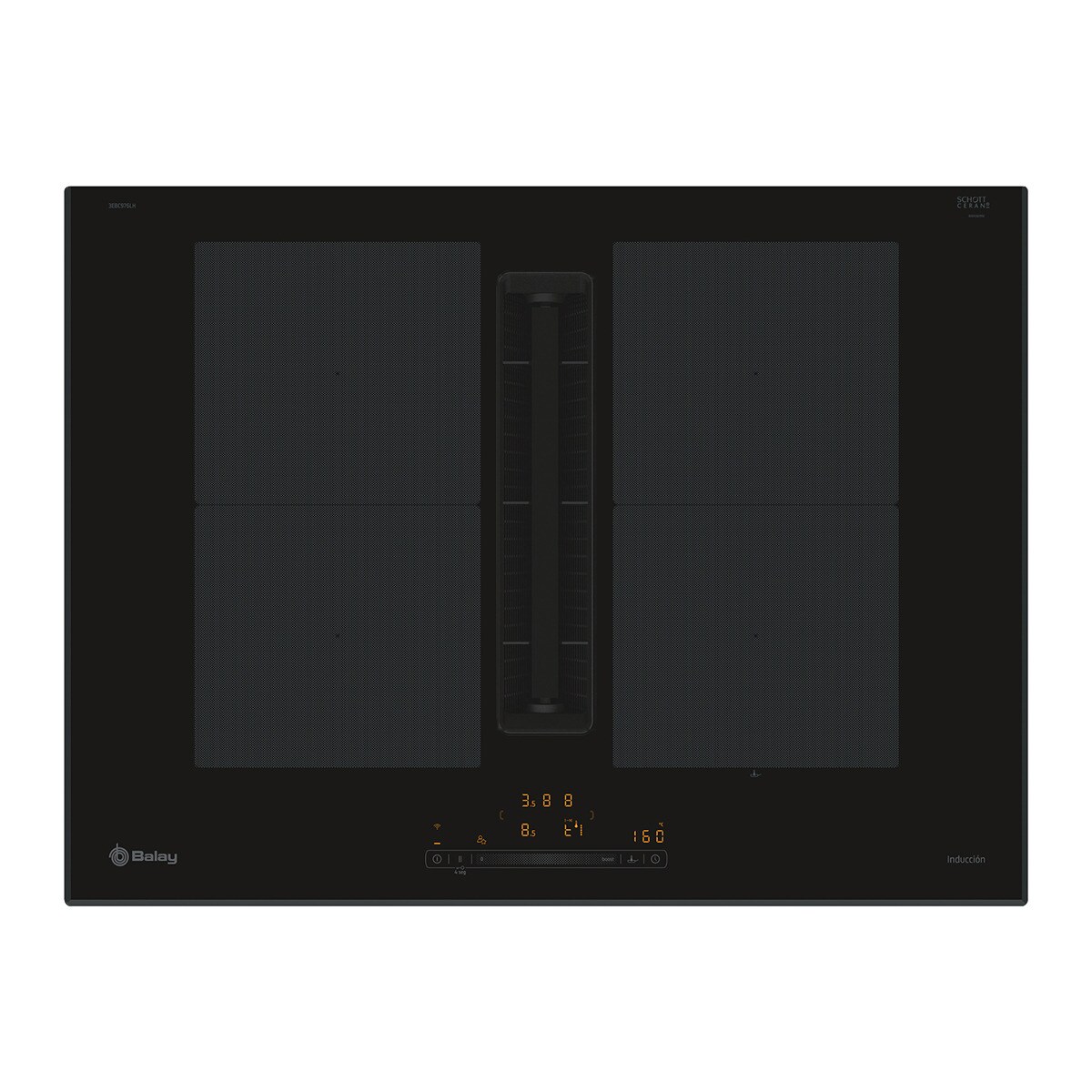 Balay – Placa inducción Balay con extractor integrado – 3EBC976LH.