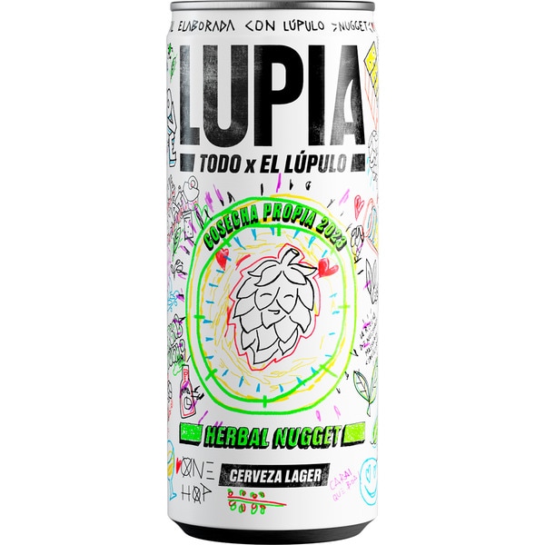 Herbal Nugget Ale lager made with hops tin 33 cl