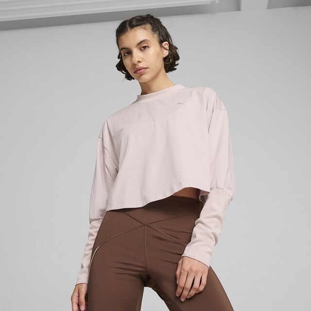 Sudadera de mujer Studio Cloudspun Crew - SHORT Puma