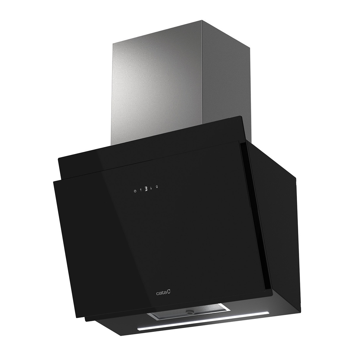 Cata – Campana decorativa Cata 5 velocidades + 1 turbo – THALASSA PRO 600GBK.