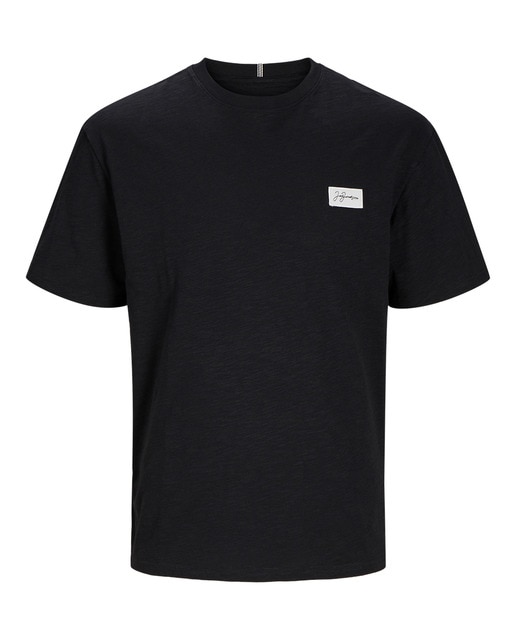 Camiseta de mangas cortas con logo serigrafiado en el lateral de hombre