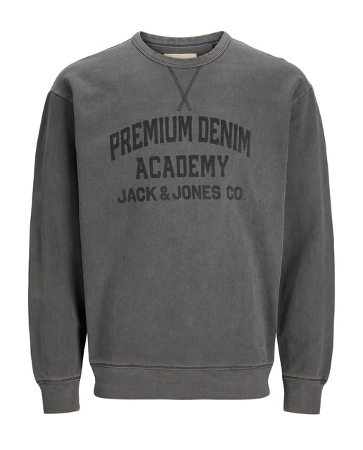 Sudadera crew neck de manga larga de hombre