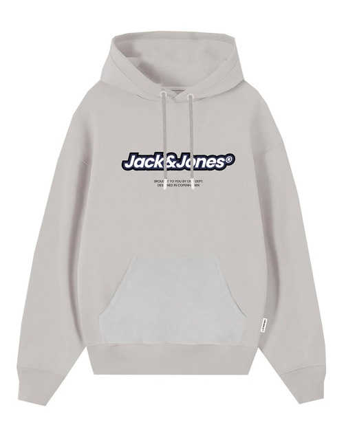 Sudadera con capucha  mangas largas lisa de hombre