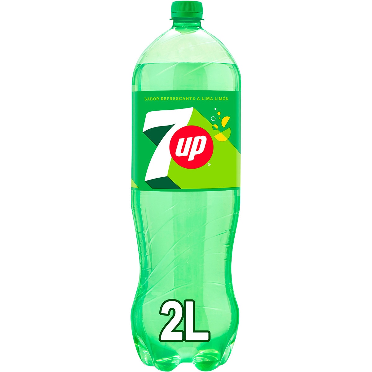 Refresco de lima limón con gas botella 2 l · SEVEN UP · Supermercado El