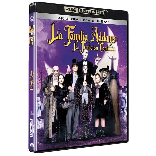 La familia Addams: La tradición continúa (4K Ultra HD + Blu-Ray).