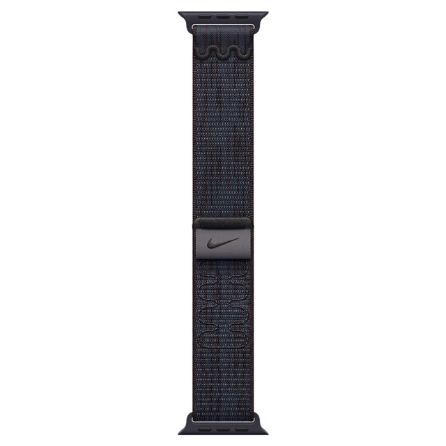 Correa Apple Nike Loop en color negro/azul para Apple Watch de 40mm