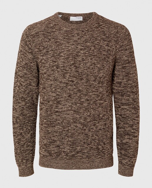 Jersey de hombre  de punto cuello redondo