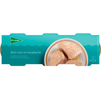 El Corte Inglés Atum em Escabeche Pack 3 lata 180 g