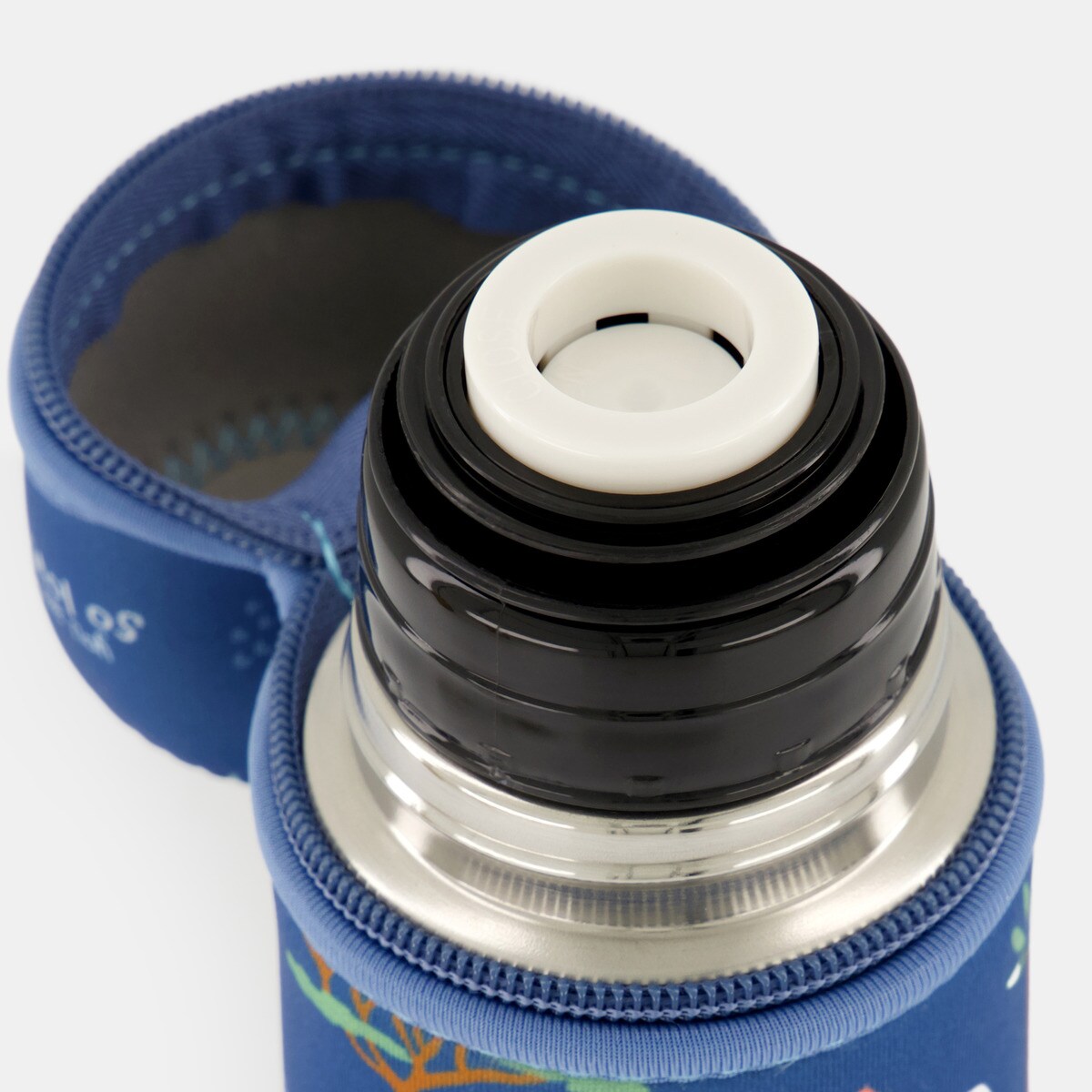 Termo para Líquidos de Aço Inoxidável com Estojo - 500 ml Azul-3