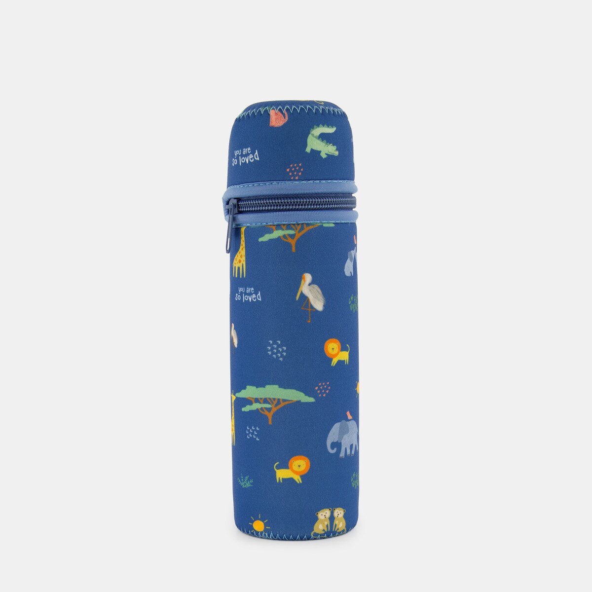 Termo para Líquidos de Aço Inoxidável com Estojo - 500 ml Azul-4