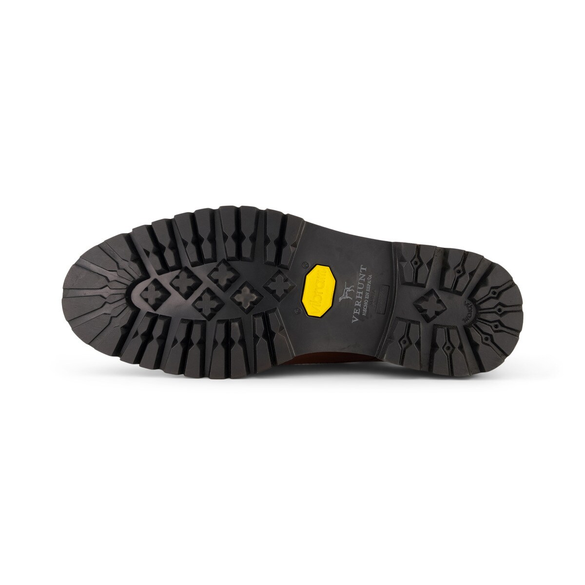 Sapatos de Campo de Homem com Atacadores em Pele e Sola Vibram Castanho-3