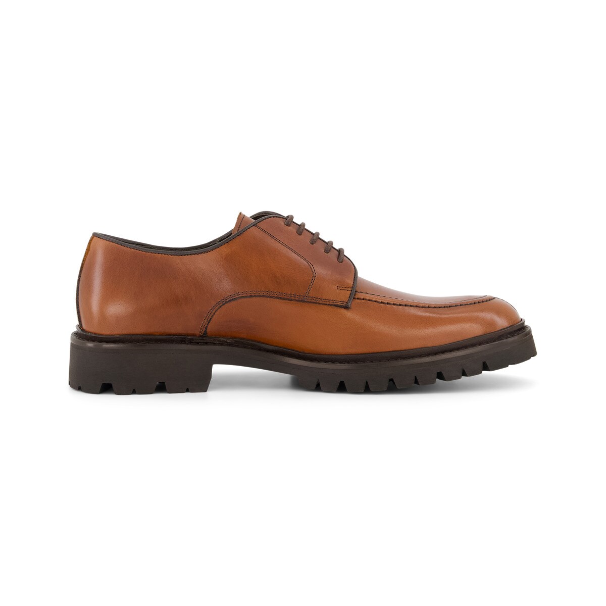 Imagem 0 de Sapatos de Campo de Homem com Atacadores em Pele e Sola Vibram