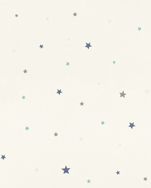 Papel pintado infantil estrellas Rasch