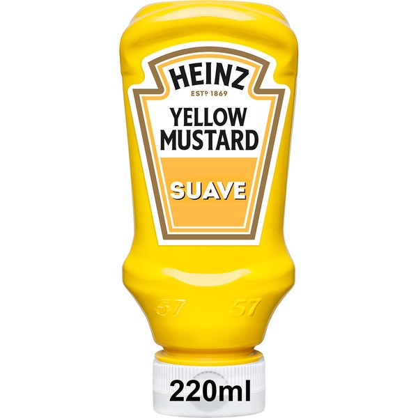 mostaza suave sin gluten envase 220 ml