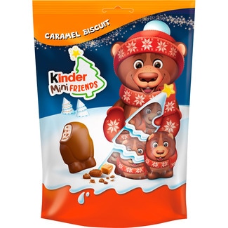 KINDER Mini Friends chocolatinas de navidad envase 122 g