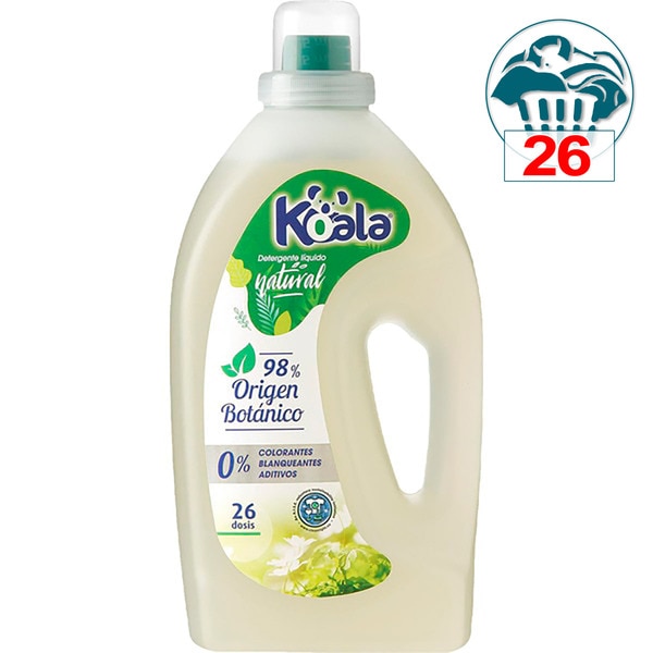 Flüssigwaschmittel Natural Botanischer Ursprung Flasche 26 Dosis