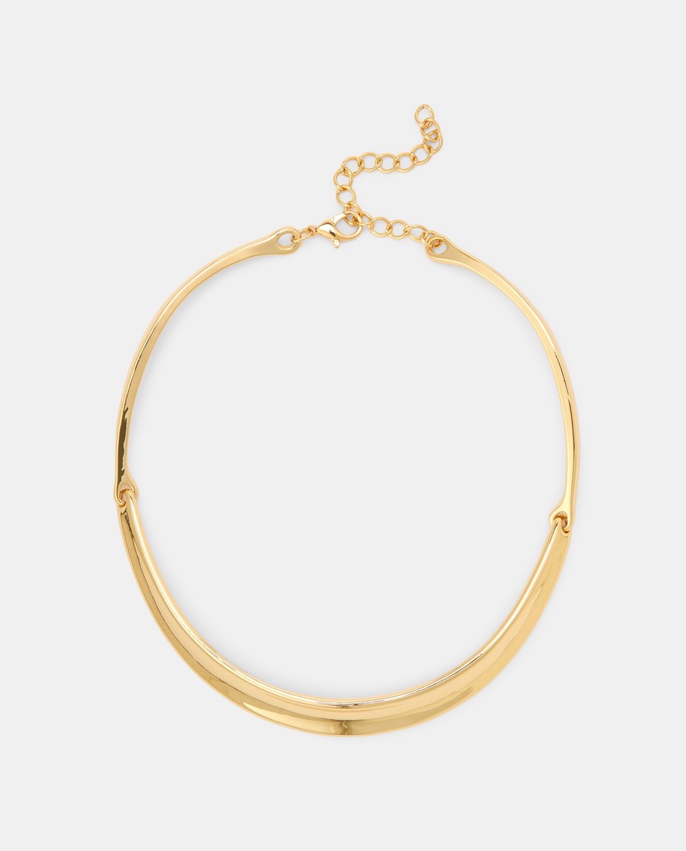 Choquer de mujer dorado