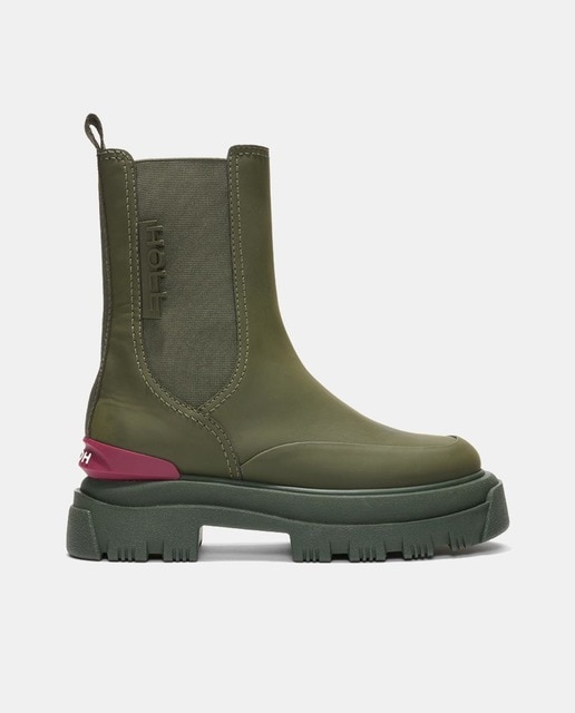 Botines Lake Lake de mujer tipo chelsea con suela track