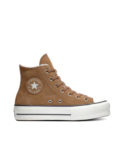 Zapatillas casual de mujer Chuck Taylor All Star Lift Hi Cozy Club Converse