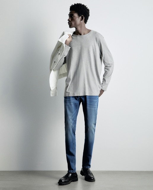Denim skinny