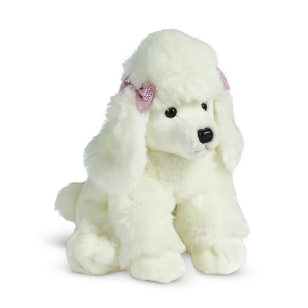 Perro de peluche sostenible Poodle blanco 