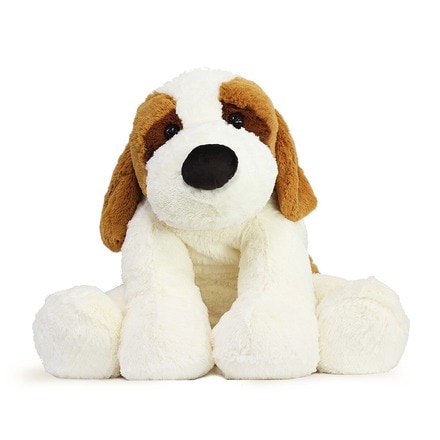 Perro gigante de peluche sostenible San Bernardo 