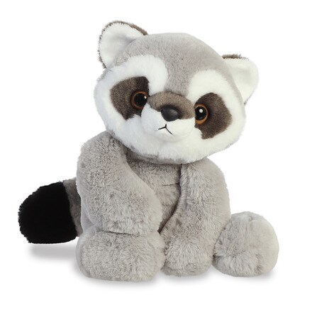 Mapache de peluche sostenible 
