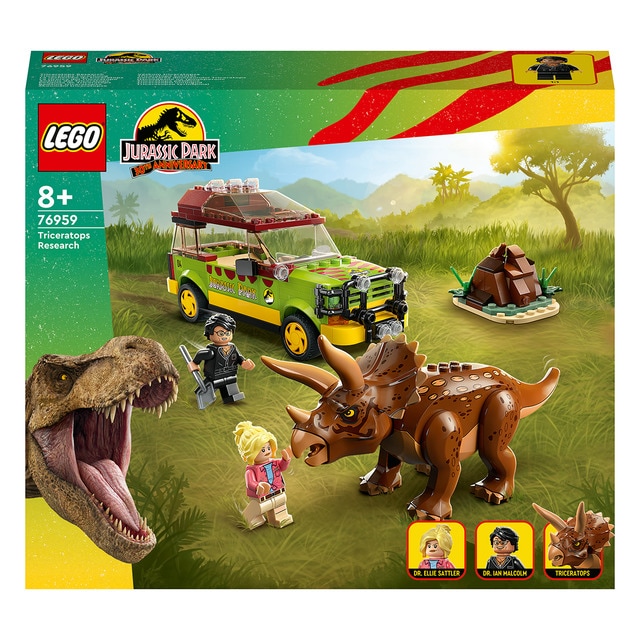 Set de juguete Analisis del Triceratops Coleccion 30 Aniversario Jurassic Park LEGO Jurassic World LEGO El Corte Ingles