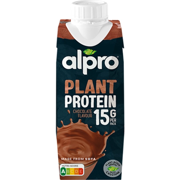 Bebida de Soja Proteica de Chocolate embalagem 250 ml