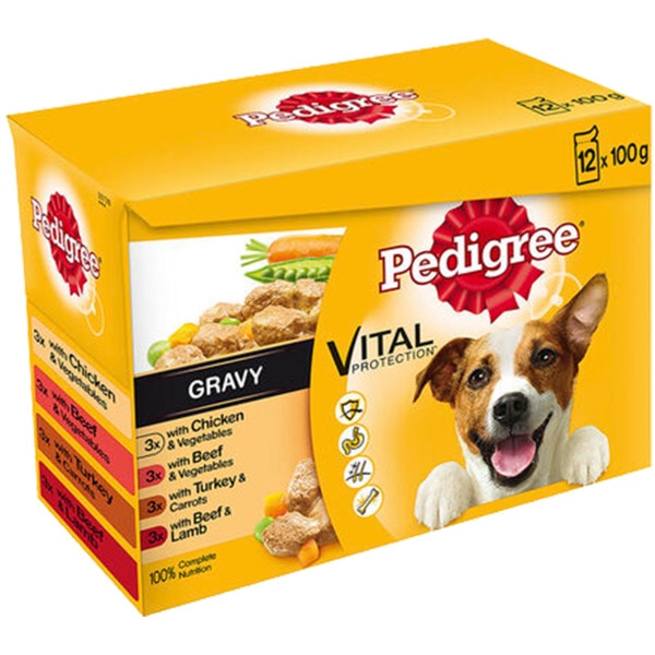 Alimento Húmido para Cão Pack 12 unidades embalagem 1200 g