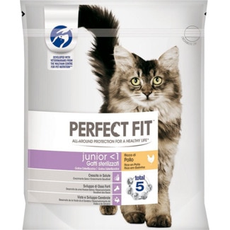 Perfect Fit Alimento Seco para Gato Júnior sabor Frango embalagem 750 g