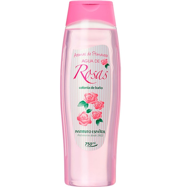 Água de Rosas Colónia de Banho embalagem 750 ml