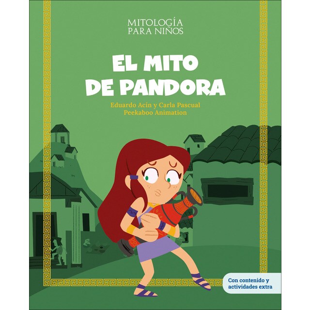 "El mito de Pandora: Libro infantil con juegos y actividades extra | Las mejores historias de la mitología griega y romana, convertidas en (Tapa dura)"