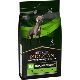 PURINA PRO PLAN Hypoallergenic Veterinary Diets dry dog food for puppies and adults dogs container 3 kg