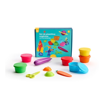 Set de plastilina orgánica 