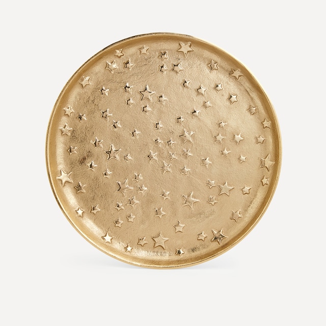 Bandeja redonda Estrellitas Navidad El Corte Inglés