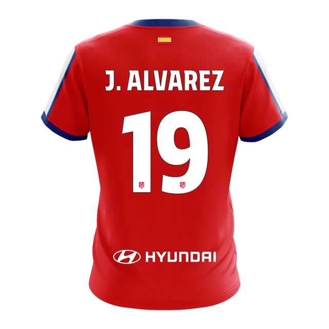 Camiseta Atlético de Madrid 1ª equipación Julián Álvarez adulto.