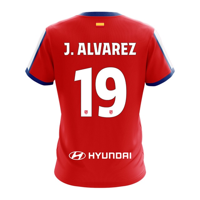 Camiseta Atlético de Madrid 1ª equipación Julián Álvarez adulto.