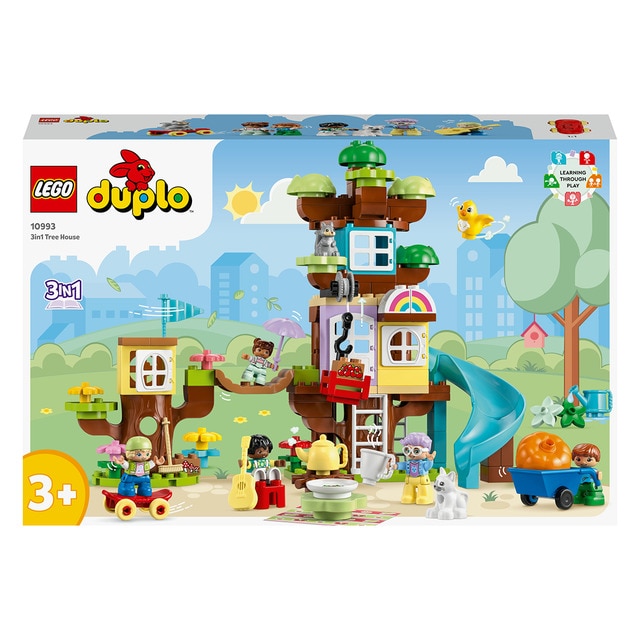 Juego Educativo de Construccion Casa del Arbol 3en1 con Figuras LEGO DUPLO LEGO El Corte Ingles