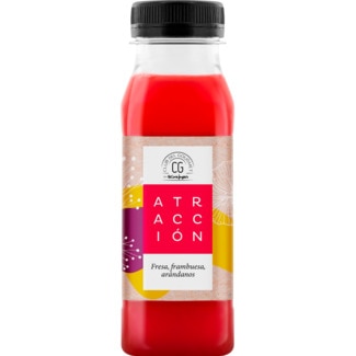 Club del Gourmet Sumo de Morango, Framboesa e Mirtilos garrafa 250 ml