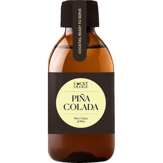 COCKTOLOGY piña colada cocktail listo para tomar botella 200 ml