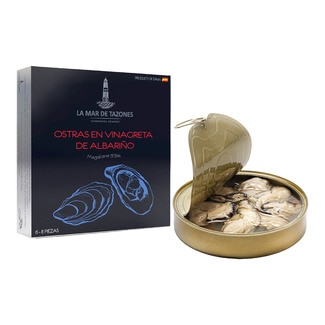 LA MAR DE TAZONES oysters in Albariño vinaigrette tin 266 g