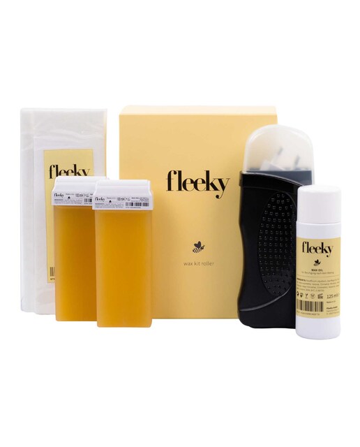 Fleeky – Kit Depilatorio con Cera Tibia Fleeky.