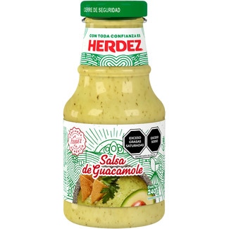 HERDEZ salsa guacamole botella 240 g