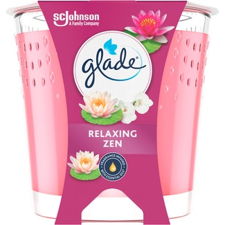 GLADE ambientador vela aroma relaxing zen 1 unidad